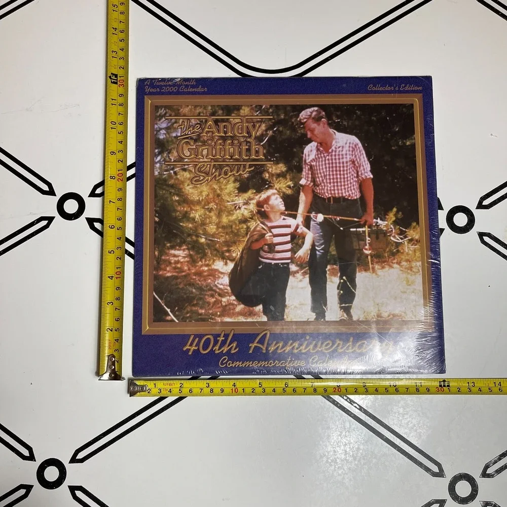 The Andy Griffith Show 40th Anniversary‎ 12 Month Calendar 2000 New in Wrapping